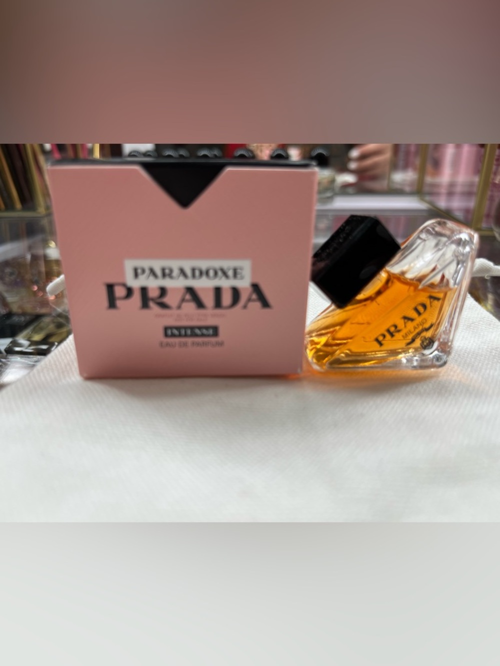 Prada Paradoxe Intense Pink Box with Amber Bottle